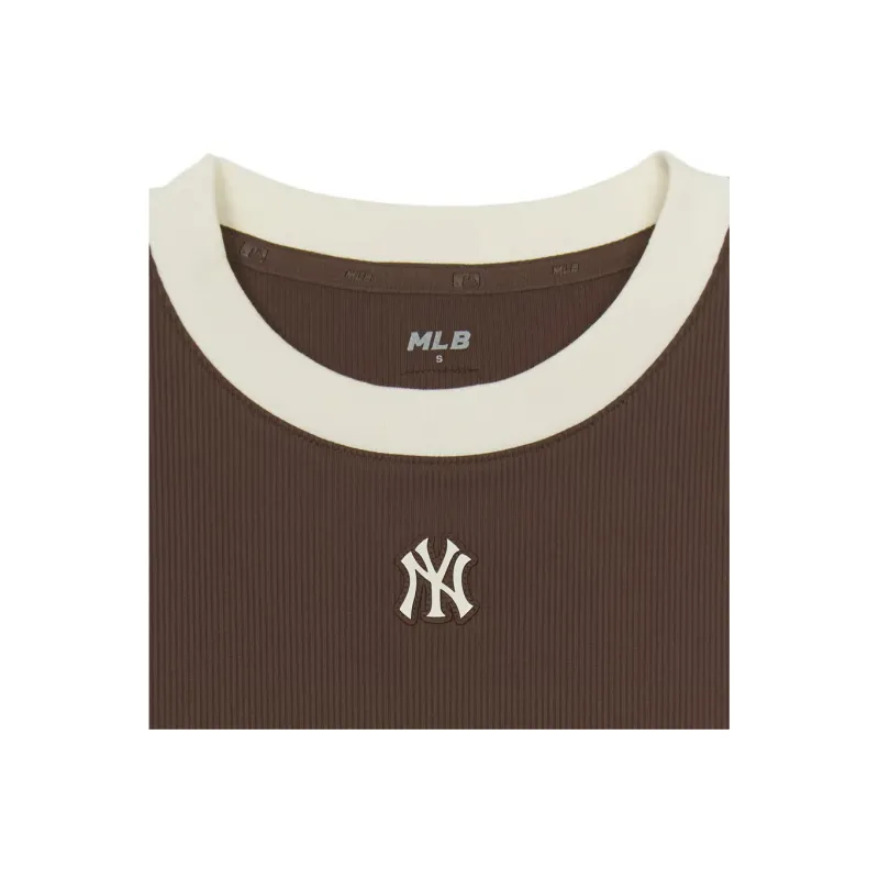 MLB New York Yankees Golji Short Sleeved Dress Women's Brown-2