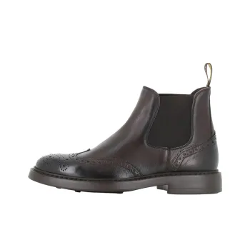 DOUCAL'S Perforated Embellished Ankle Boots