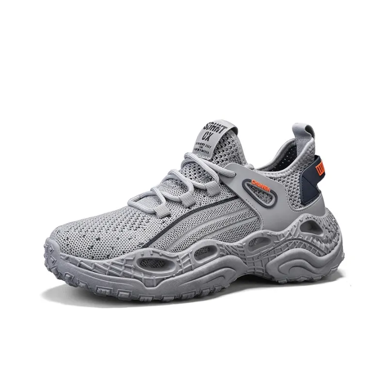 SUPEREDGE Breathable Lightweight Rebound Low Top Casual Shoes Men's-5