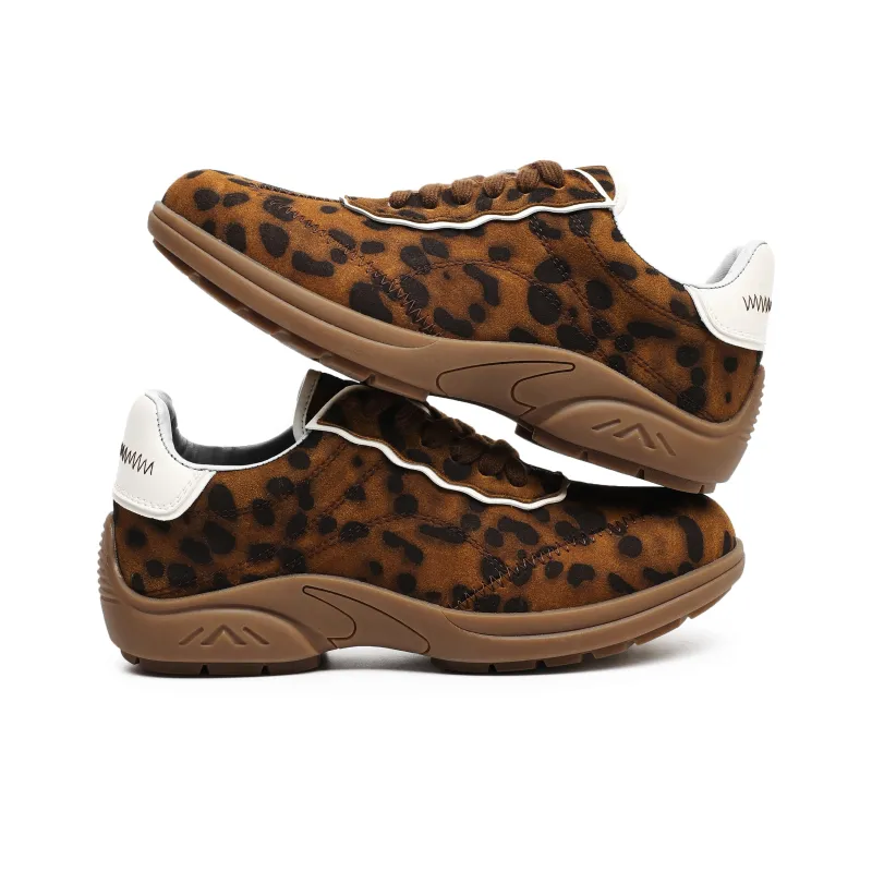Hong Kong Meng Anti Slip And Wear Resistant Height Increasing Low Top Casual Shoes Unisex Leopard Print-2