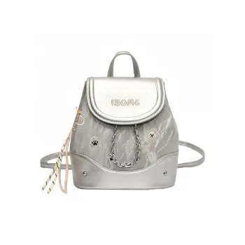 TOUTSEUL YOLO PU Backpack Regular Women's Brown/Pink/Blue/Silver