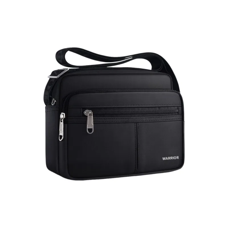 Warrior Oxford Shoulder Bag Unisex Black-1