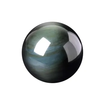Moon Jewelry Natural Obsidian Ornaments Unisex