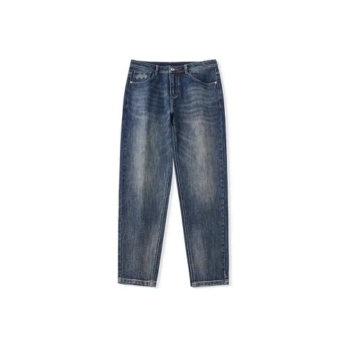 SNOW FLYING Jeans Unisex Dark Blue