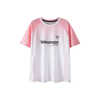 P.R IND Badminton Jersey Unisex Gradient Pink Shadow
