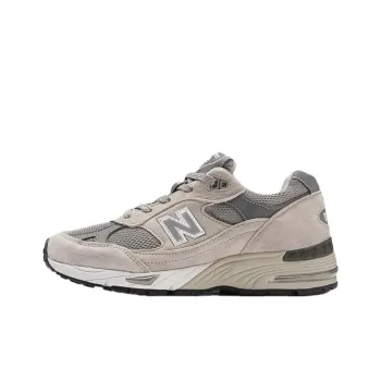 New Balance NB 991 Anti Slip Wear Resistant Low Top Running Shoes Women's Taupe