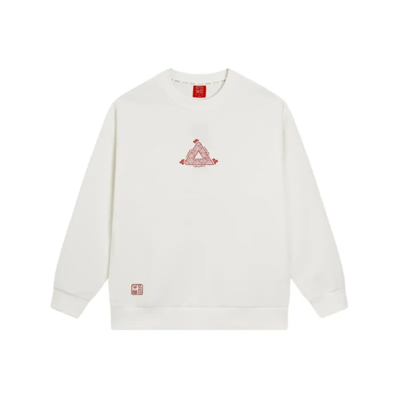 PEAK RIGHT Series Sweatshirt Men's Raw White-0