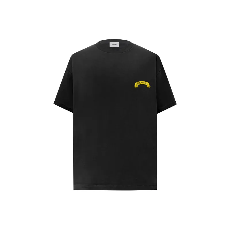 Askyurself T Shirt Unisex Washed Black-1