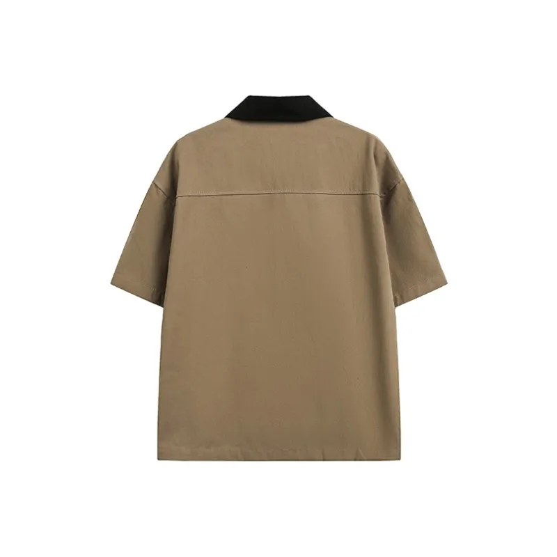 SNOW FLYING Shirts Unisex Brown-1