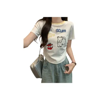 HTHK Set in Sleeve T Shirt Women's