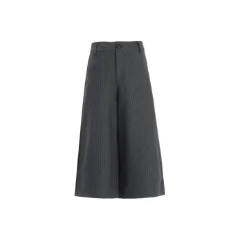 Poyz Casual Shorts Women's Gray Capri Pants
