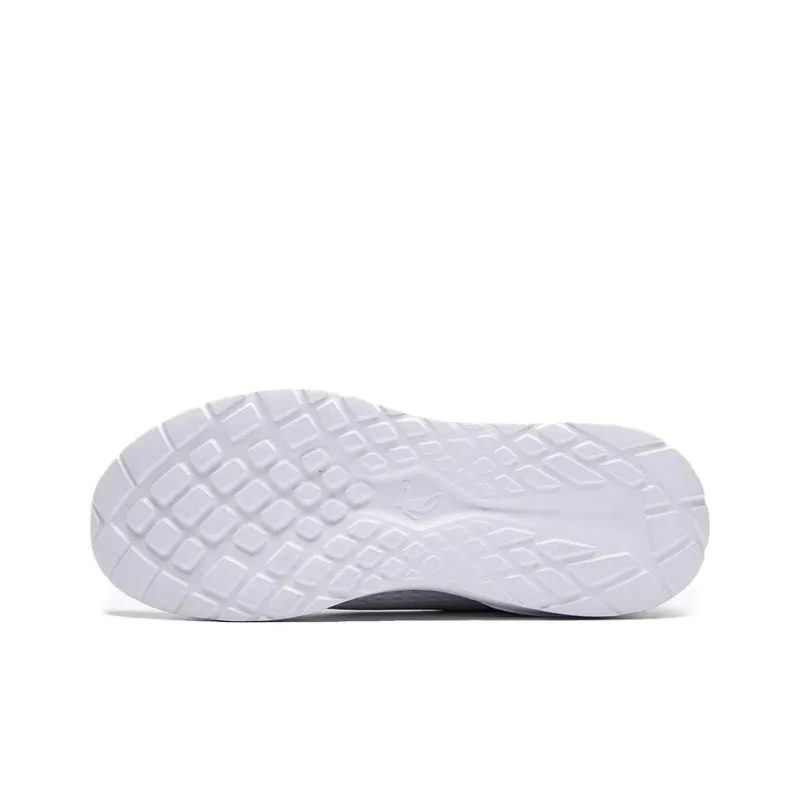 QIAODAN Anti Slip Wear Resistant Low Top Casual Running Shoes Men's Gray Silver-4