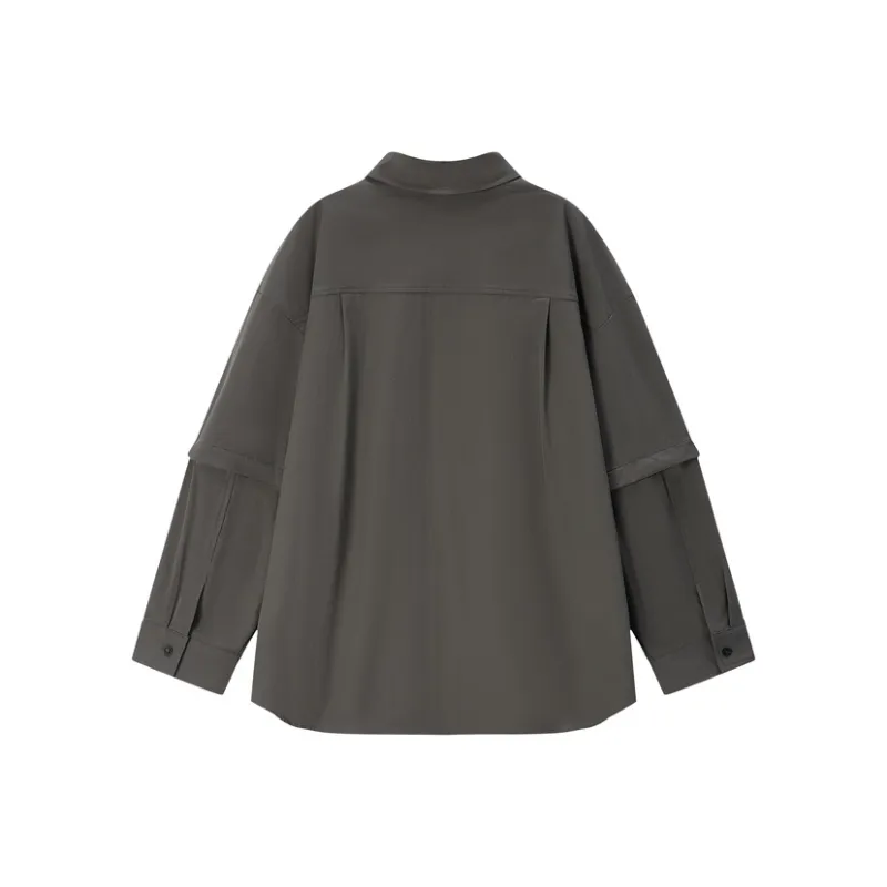 RIVER STONE Shirts Men Dark Gray-1
