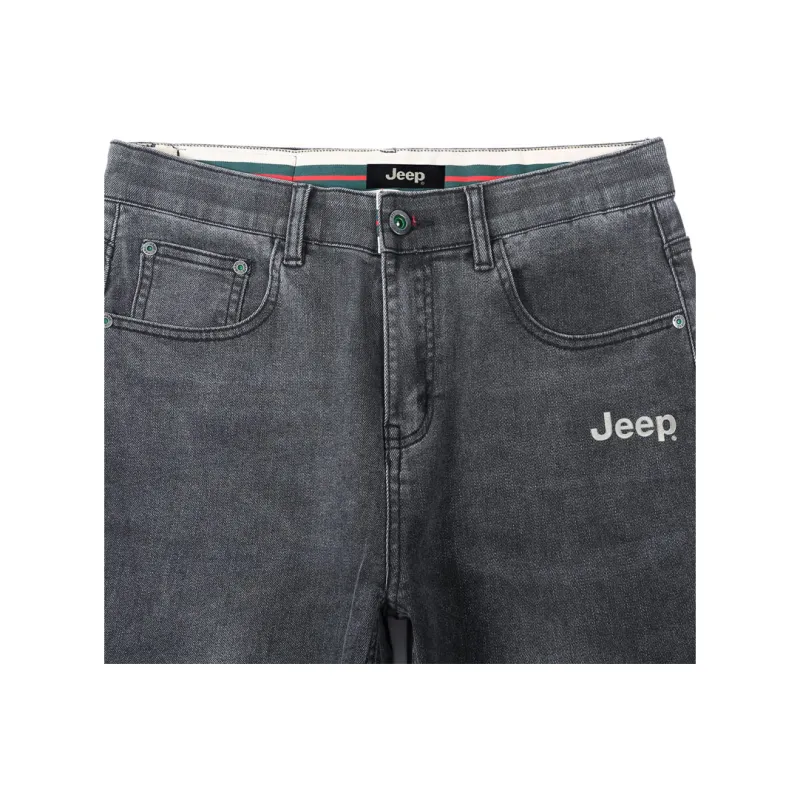 Jeep Jeans Men Black Gray-2
