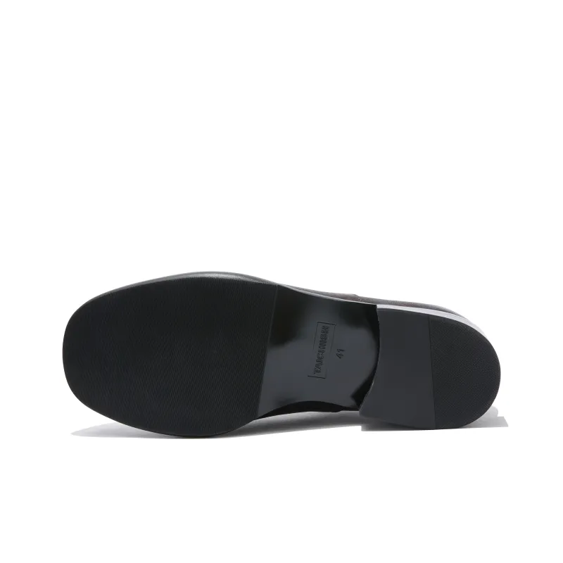 TAICHIISM Men's Casual Shoes Men Low Top Washed Black-13