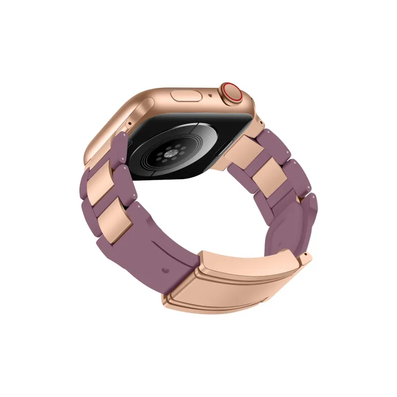 Sopi Apple Compatibility Watch Band Rubber, Stainless Steel Material-43