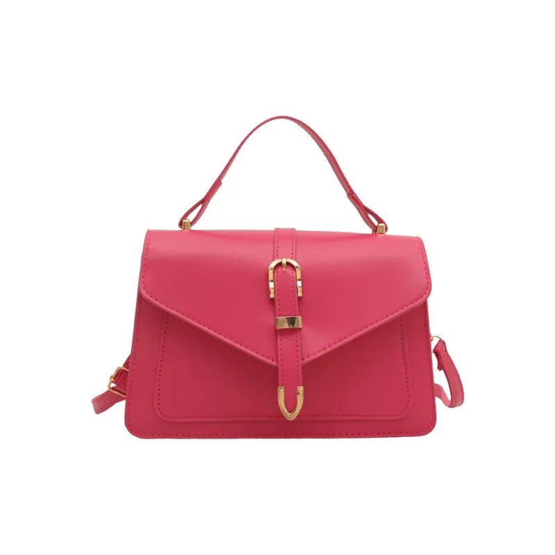TOUTSEUL YOLO PU Handbag Women's Black Rose Red Green White Khaki-10