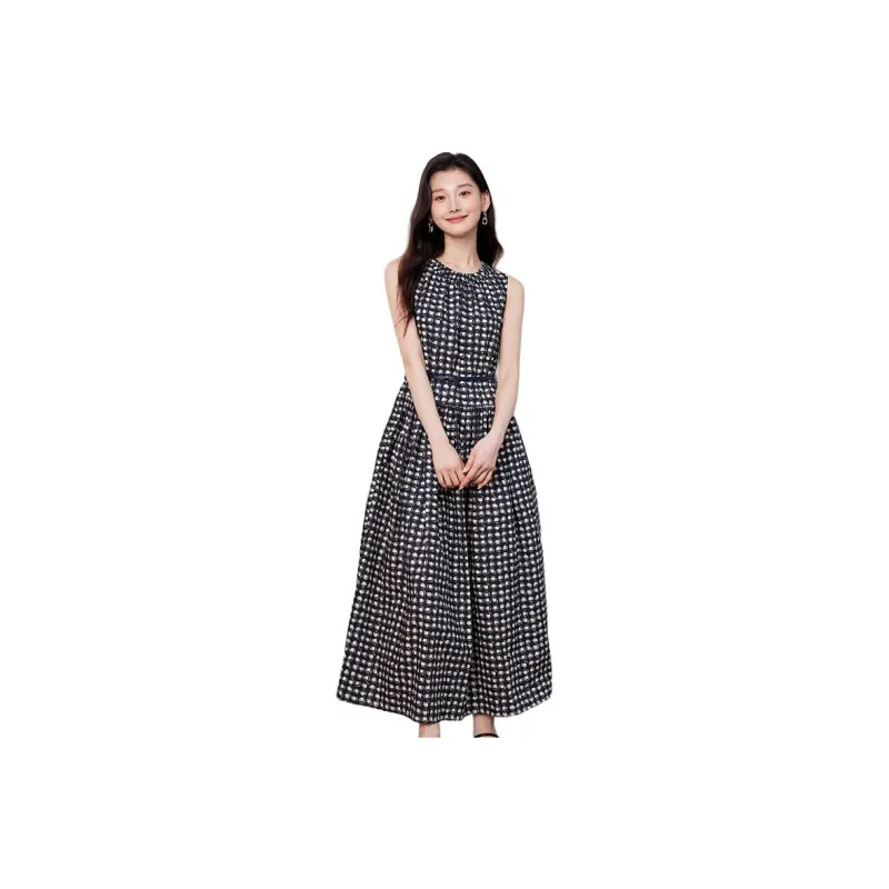 Yi Mengyuan Sleeveless Dress Women's-0