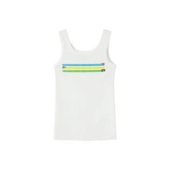 Crying Center Tank Tops Women's White