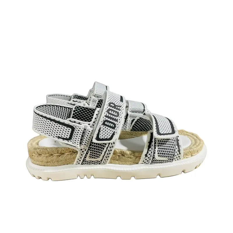 DIOR DiorAct Beach Sandals Women's White-1