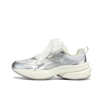 361° Breathable Lightweight Coverage Low Top Casual Shoes Women's Silver Beige