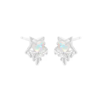 WEST ISLAND S925 Silver Stud Earrings Women's