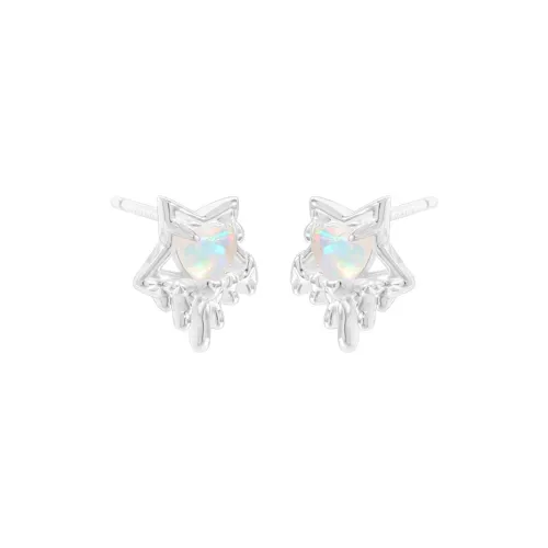 WEST ISLAND S925 Silver Stud Earrings Women's