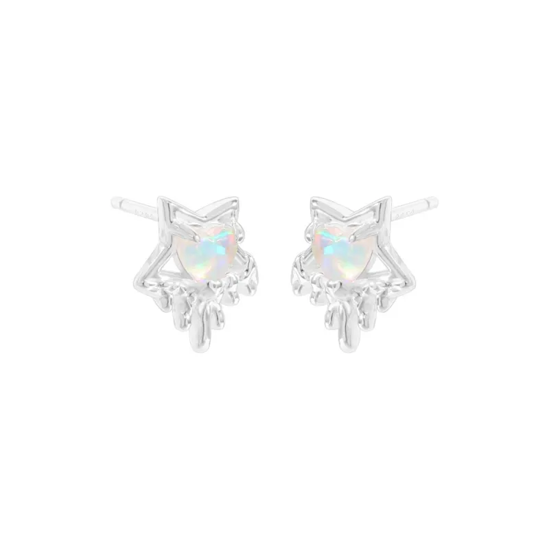 WEST ISLAND S925 Silver Stud Earrings Women's-0