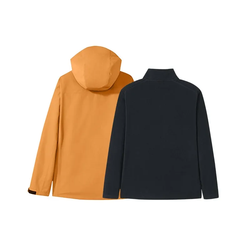 PIONEER CAMP Water-Resistant Windproof Breathable Wear-Resistant Warm Water-Repellent Windbreaker Jacket Unisex-129