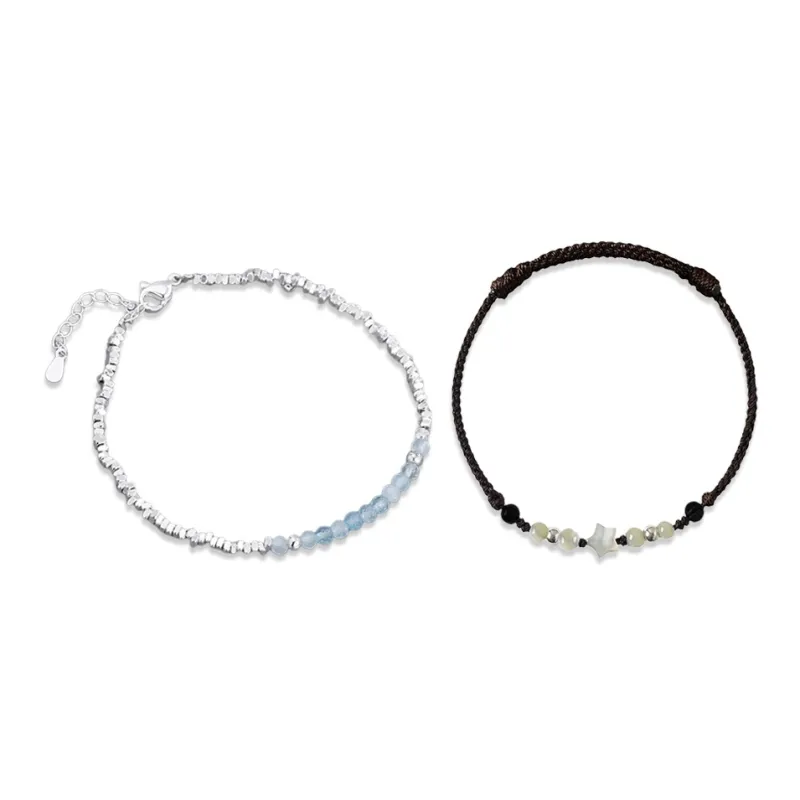 RINGLOVE Fabric Rope Bracelets Women's-0