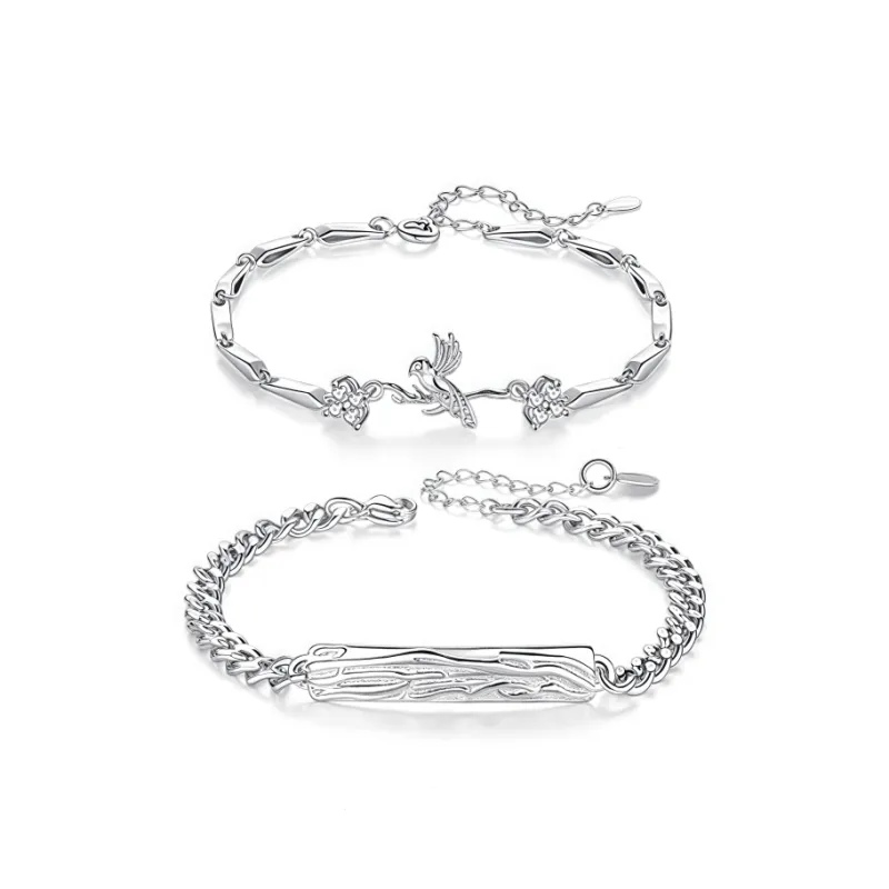 NIGHT RIDER DRIGINAL 925 Sterling Silver Bracelets Unisex-0