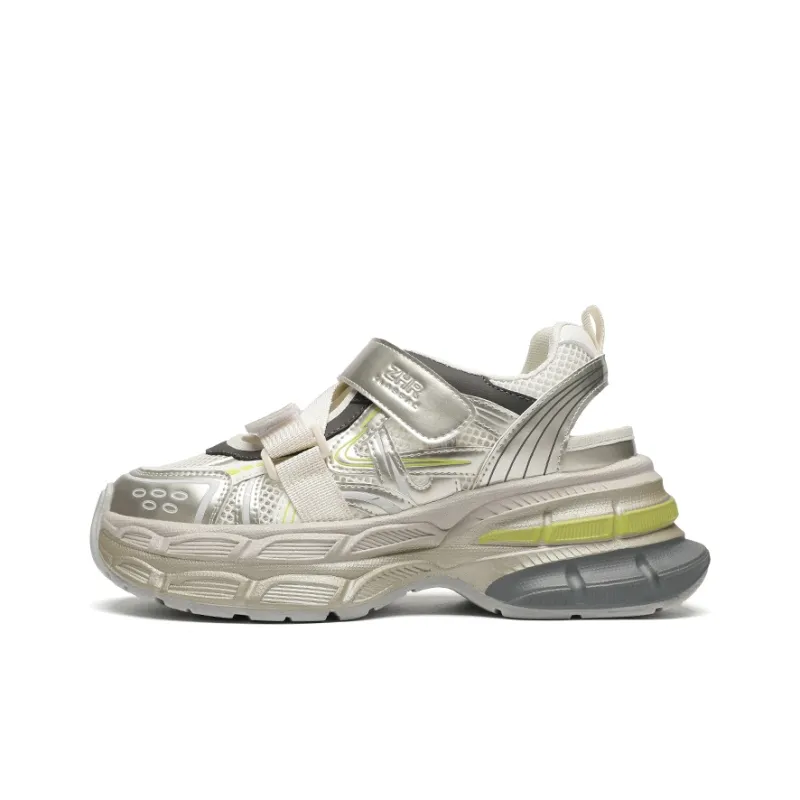 ZHR Super Star Era Abrasion Resistant Breathable Low Top Chunky Sneakers Women's-0