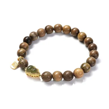 Abby's Wonderland Green Sandalwood Bracelets Unisex