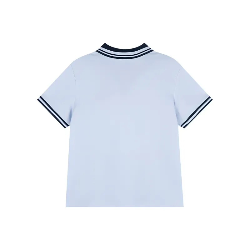 QIAODAN T Shirt Women's Morning Sky Blue-1