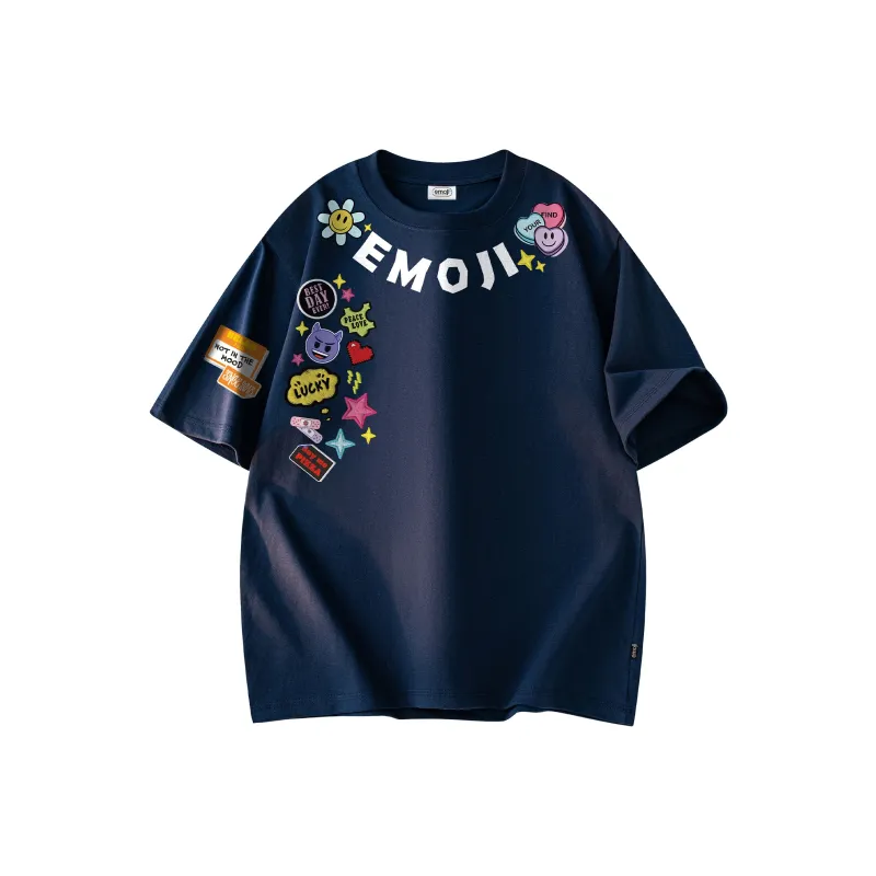 Emoji T Shirts Unisex-15