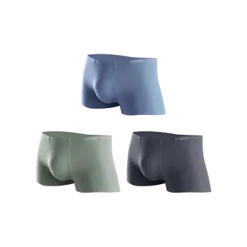 MIIOW Underpants Men's 3 Pack Mixed Color