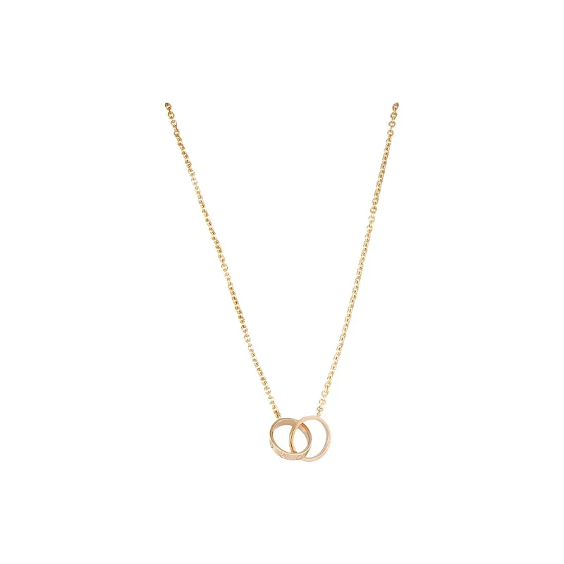 CARTIER Necklace Necklaces Women's Rose Gold-2