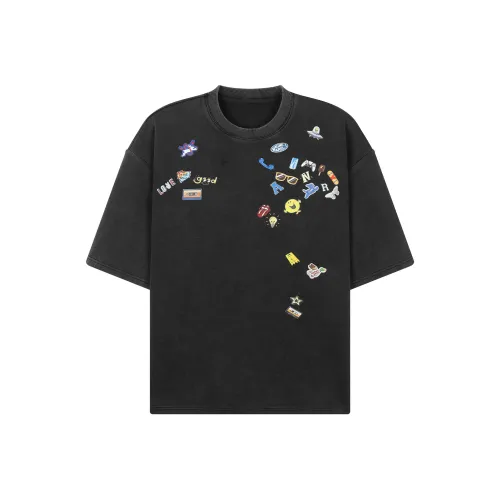 ZYKY T Shirts Unisex Black