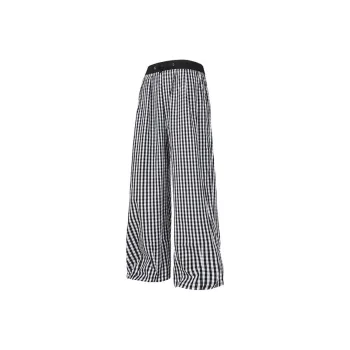 Columtomy Casual Pants Unisex White