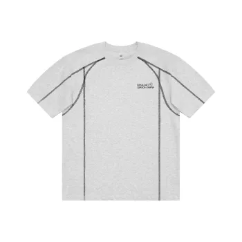Pancoat T Shirts Unisex White Heather Gray