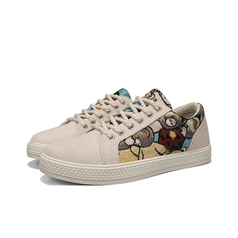 LONGDUIZHANG Slip Resistant Cushioning Abrasion Resistant Lightweight Breathable Low Top Skateboard Shoes Men's-2