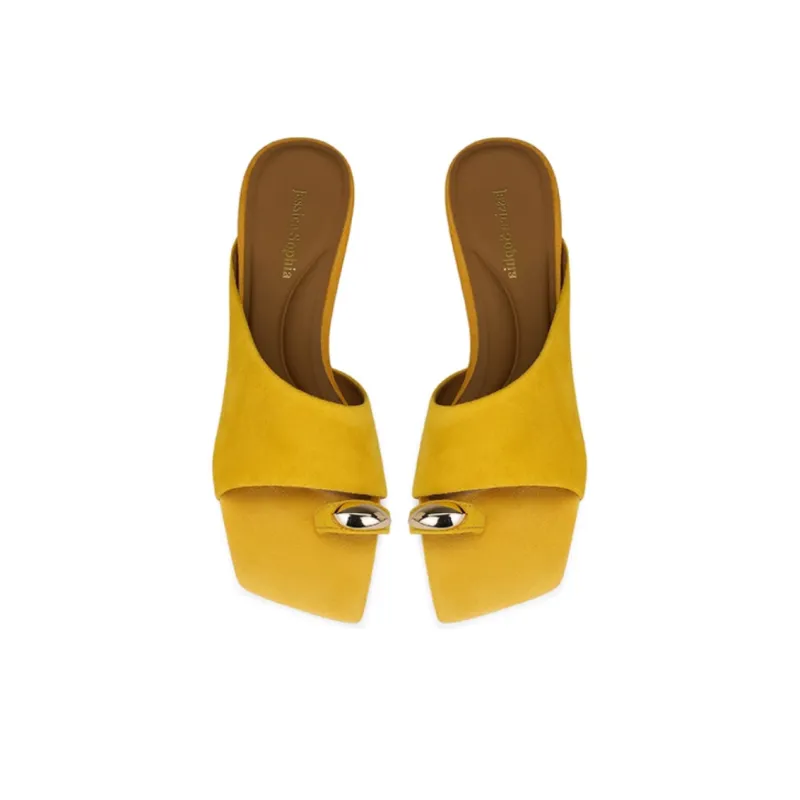 JESSICA SOPHIA Rubber Sole Odor Resistant Slide Slippers Women's-2