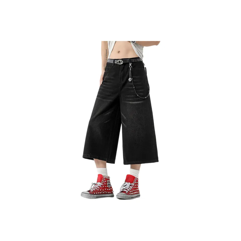 R.super Denim Shorts Unisex-5