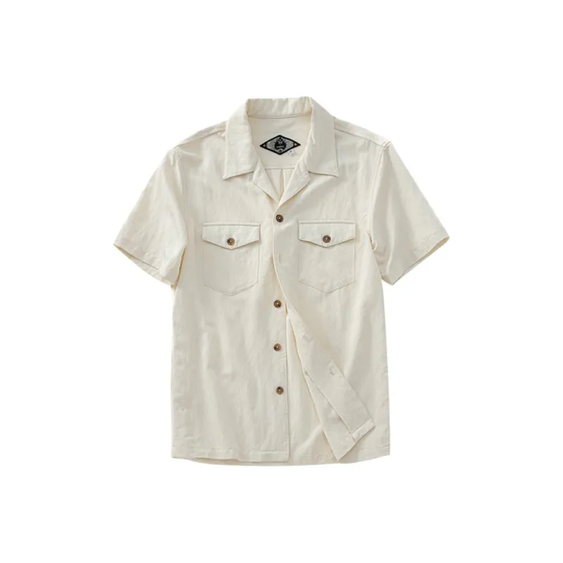 SOARIN YUPPIE Shirts Men Adhere To White-0