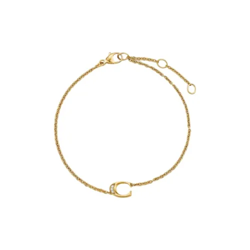David Yurman 18K Yellow Gold Petite Pavé Initial Diamond Bracelet