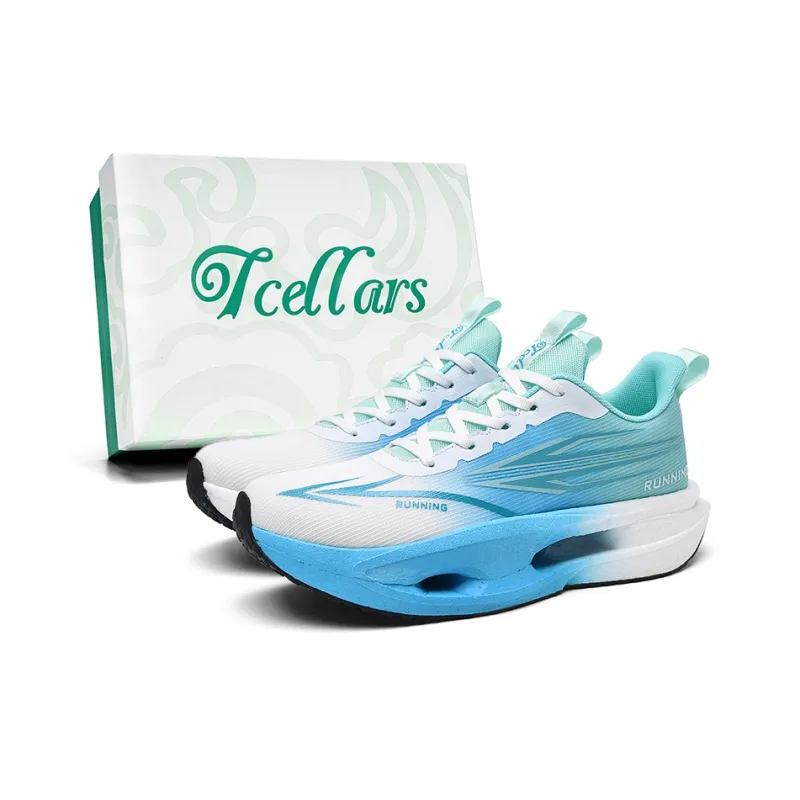 TCELLARS Cushioning, Breathable Coverage, Support, Balance, Rebound Low Top Running Shoes Men's-5
