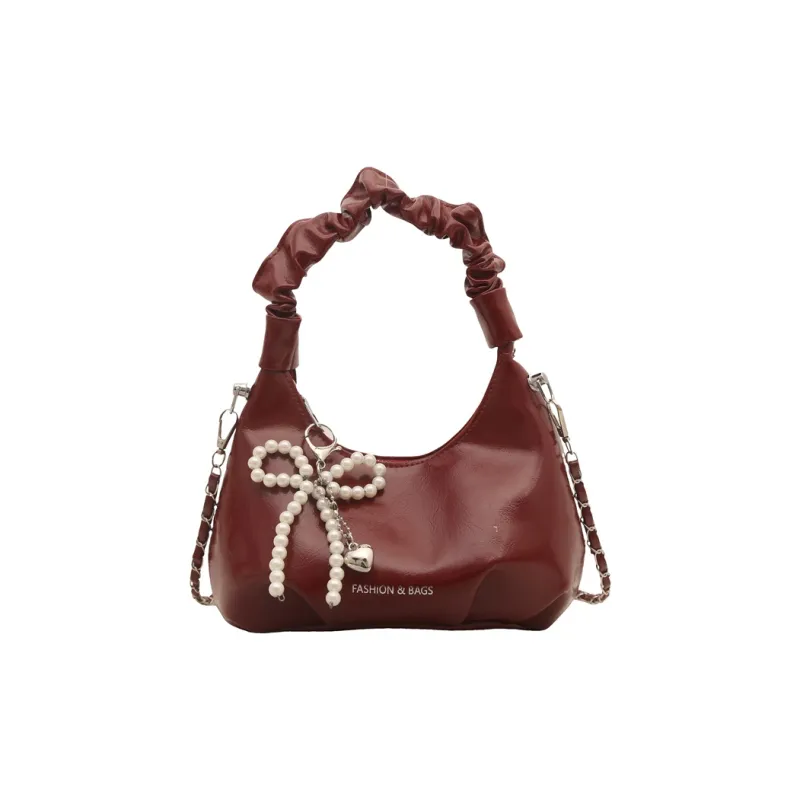 TOUTSEUL YOLO PU Handbag Women's Black/White/Silver/Red-34