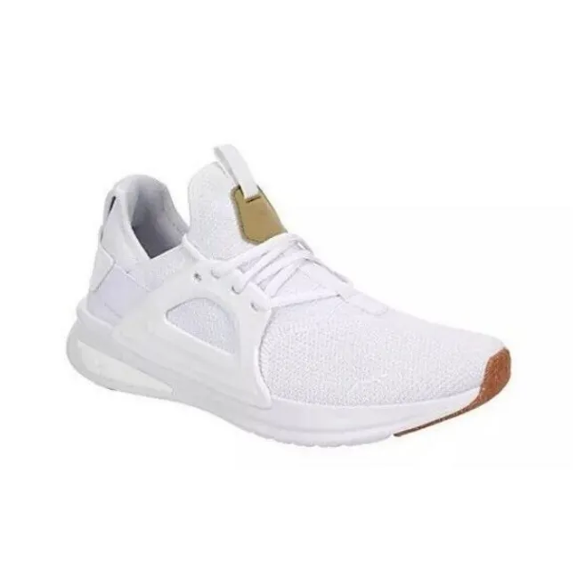 PUMA Enzo Anti Slip Wear Resistant Low Top Casual Running Shoes Men's White-2