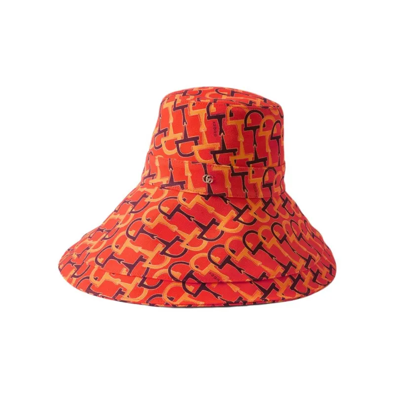 GUCCI Cotton, Canvas, 100% Cotton Hats & Caps Unisex Red-0
