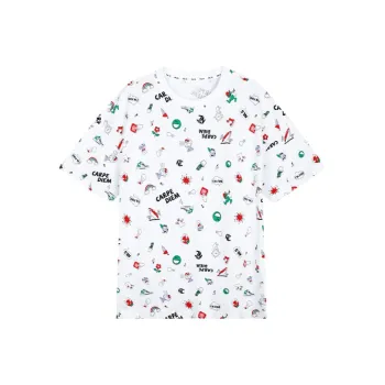 QIAODAN T Shirt Men's Jordan White Print